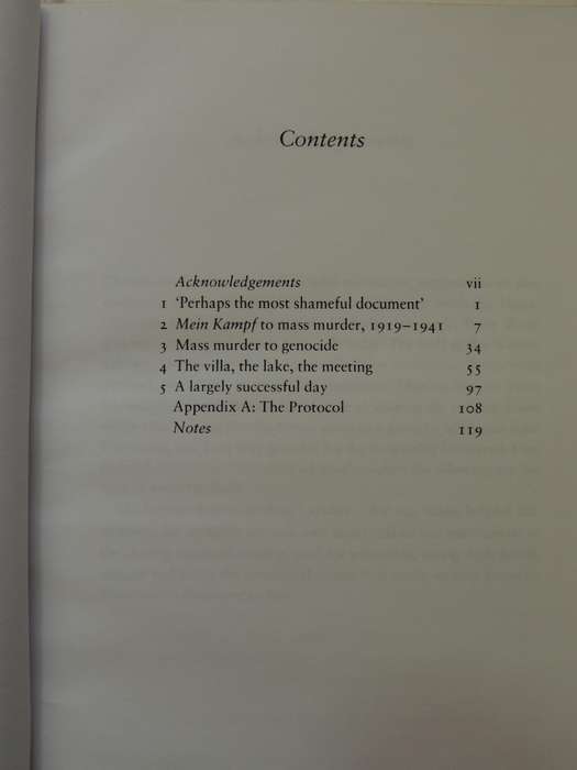 The Villa, The Lake, The Meeting: Wannsee And The Final Solution - Mark Roseman