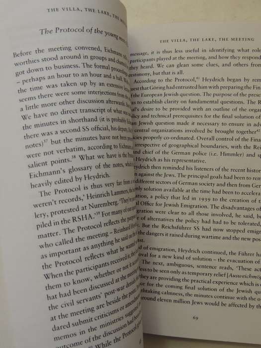 The Villa, The Lake, The Meeting: Wannsee And The Final Solution - Mark Roseman