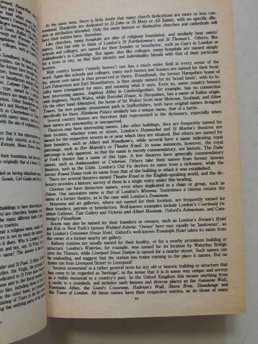 Brewer's Dictionary Of Names: People & Places & Things - Adrian Room