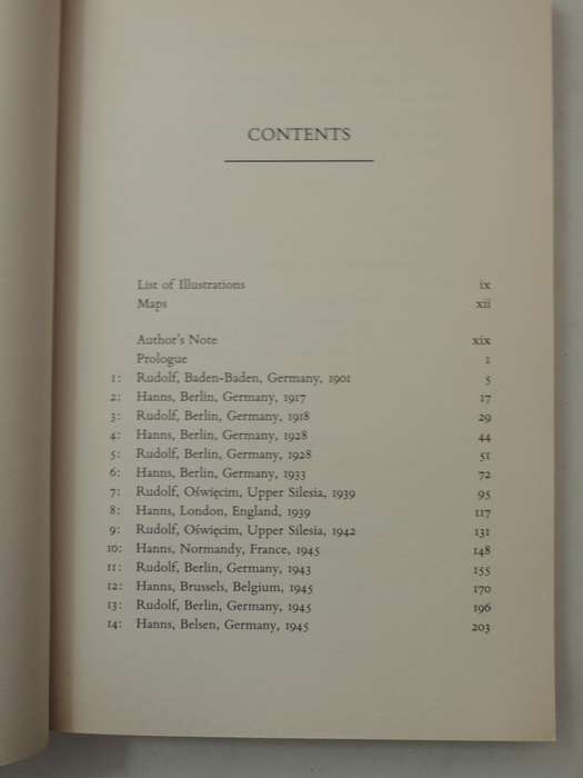 Hanns And Rudolf: The German Jew And The Hunt For The Kommandant Of Auschwitz - Thomas Harding
