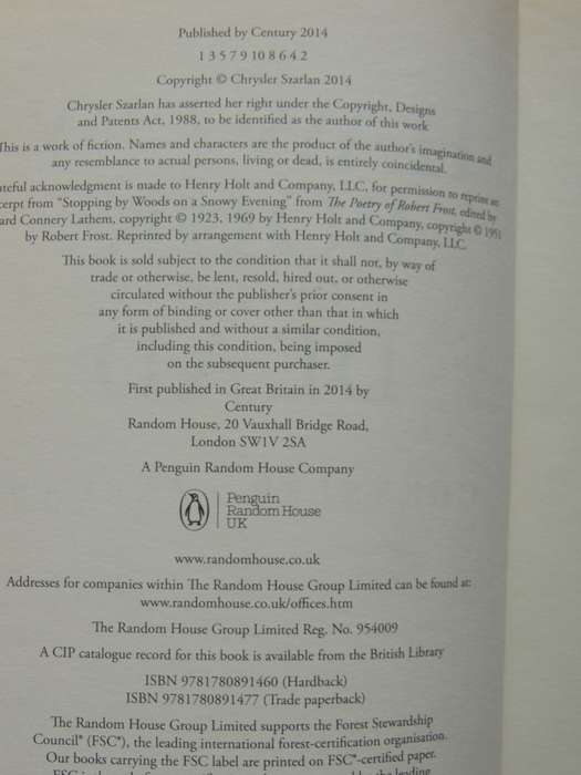 The Hawley Book Of The Dead - Chrysler Szarlan