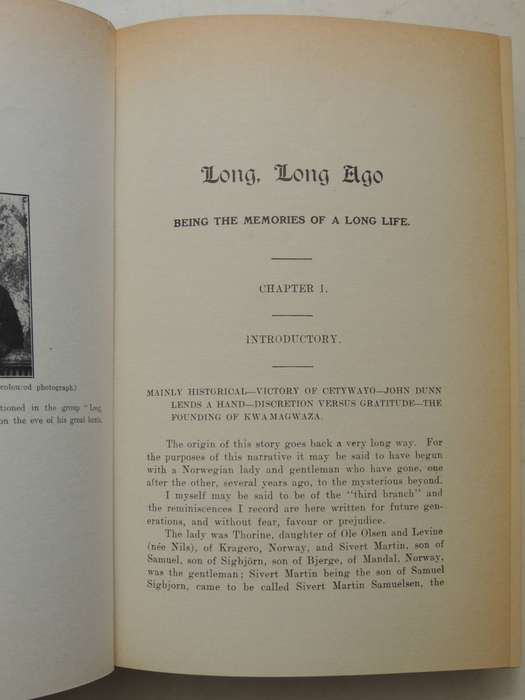 Long Long Ago - R.C. Samuelson   Facsimile Limited Reproduction Of 1929 Edition   847/1000