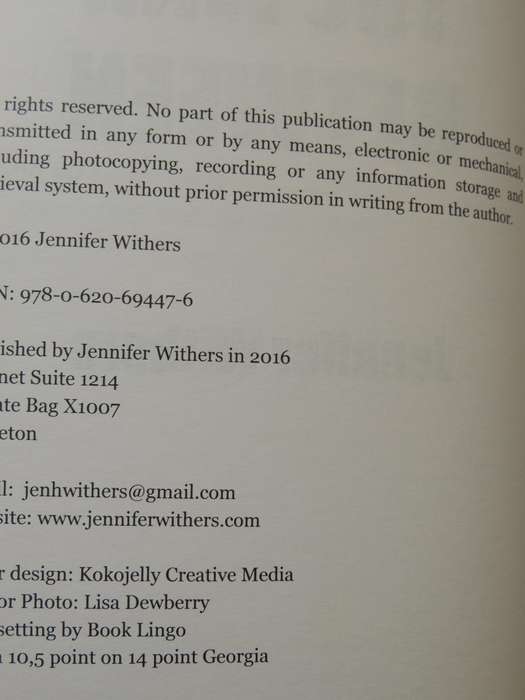 The War Between - Jennifer Withers    INSCRIBED