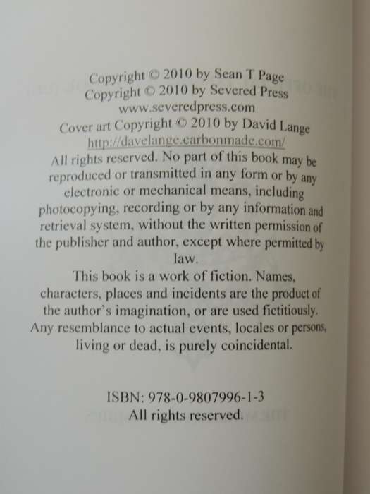 Ministry of Zombies - The Official Zombie Handbook (UK) - Saen T Page