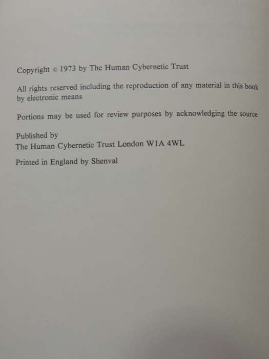 Human Cybernetics: The 77 Essential Points Of The Applied  Human Cybernetic System - George Hall