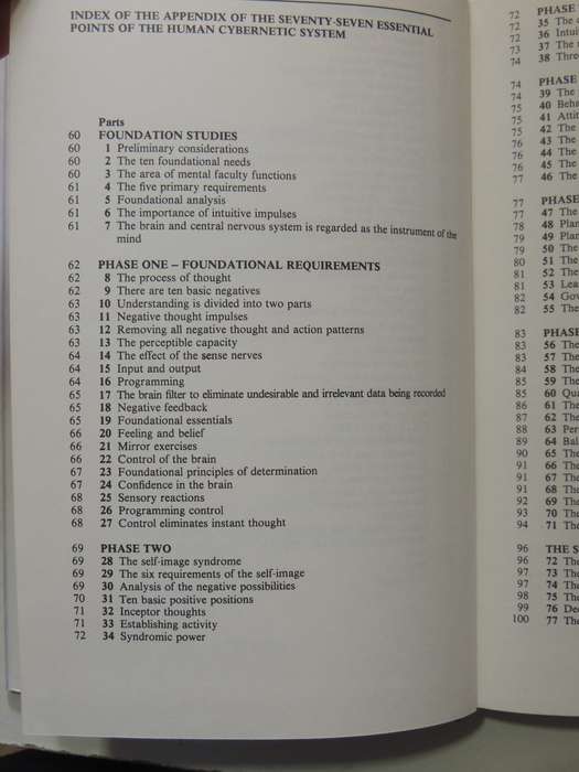 Human Cybernetics: The 77 Essential Points Of The Applied  Human Cybernetic System - George Hall