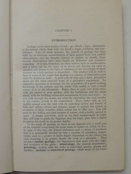 Geology For South African Students: An Introductory Text-BookG.N.G. Hamilton & H.B.S. Cooke