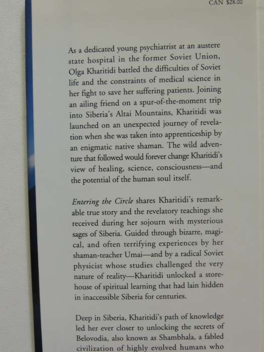 Entering The Circle: Ancient Secrets Of Siberian Wisdom Discovered Russian Psychia...Olga Kharitidi