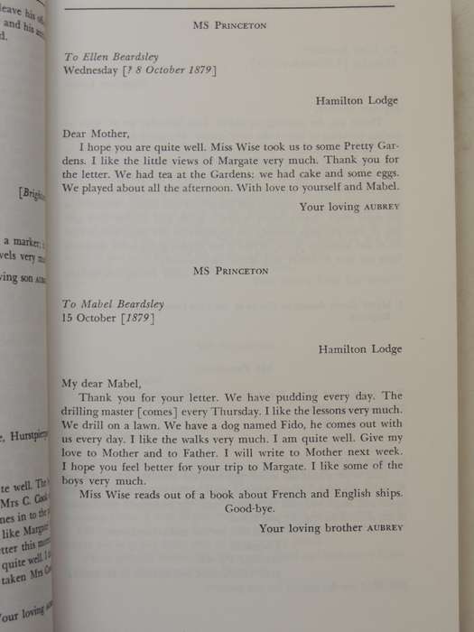 The Letters of Aubrey Beardsley - Henry Maas, JL Duncan