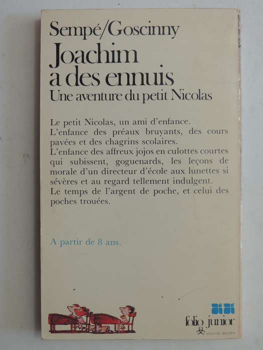 Joachim A Des Ennuis - Sempe & Goscinny     (French)