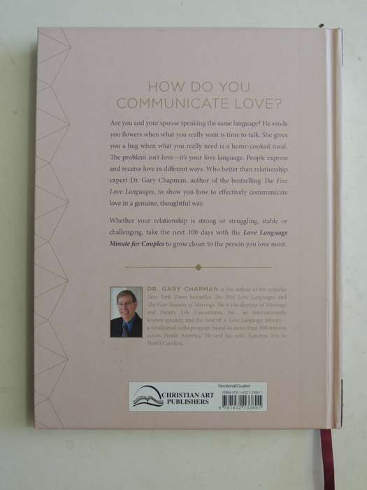 Love Language Minute For Couples - Gary Chapman