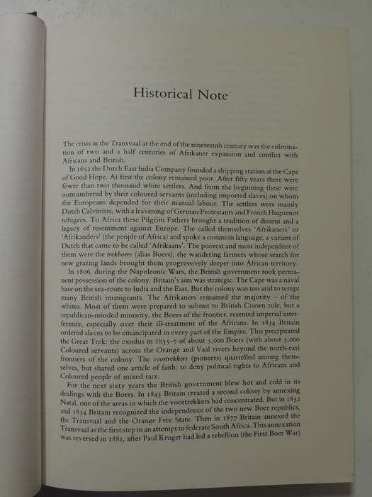 The Boer War - Thomas Pakenham
