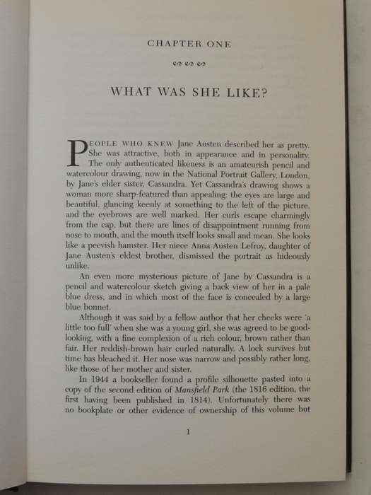 Obstinate Heart - Jane Austen, A Biography- Valerie Grosvenor Myer