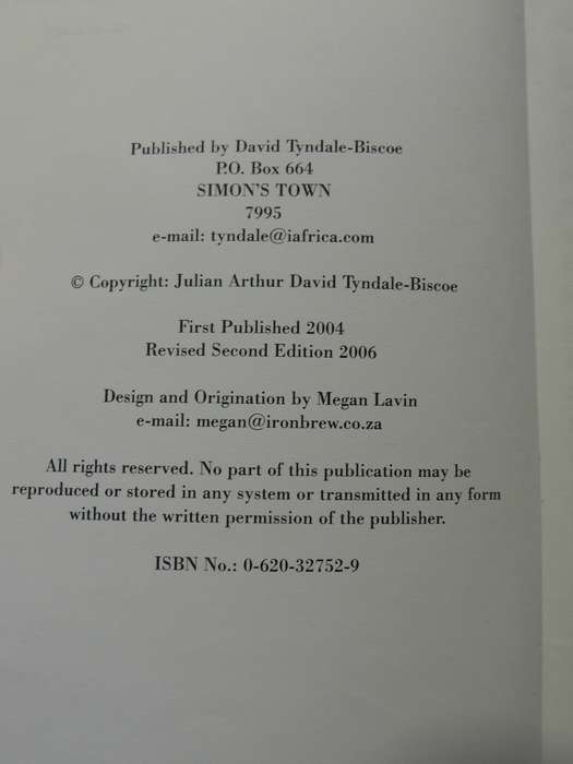 Sailor Soldier (Signed) - David Tyndale-Biscoe