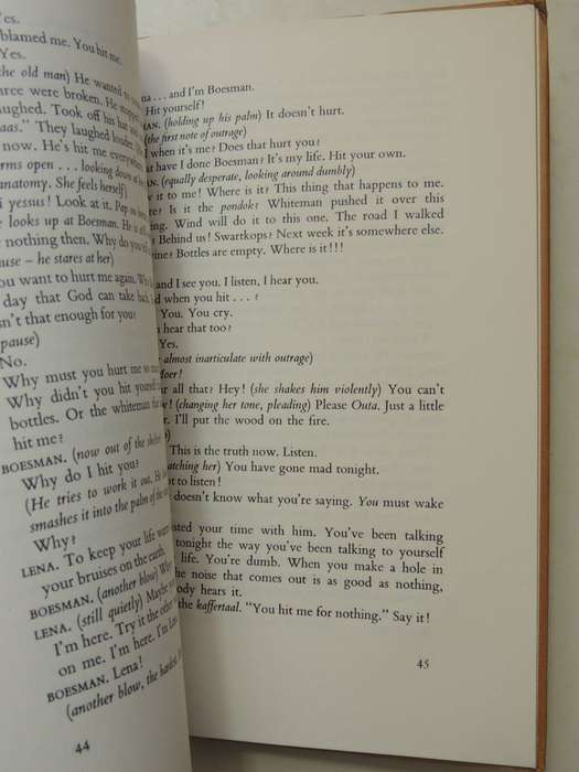 Boesman And Lena - Athol Fugard     (1st Edition 1969)