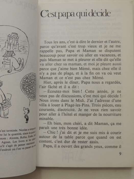 Les Vacances Du Petit Nicolas - Sempe & Goscinny     (French)