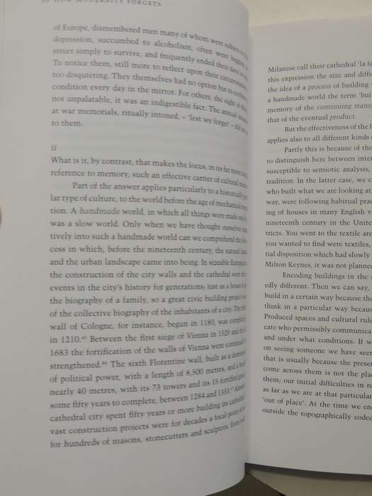 How Modernity Forgets - Paul Connerton