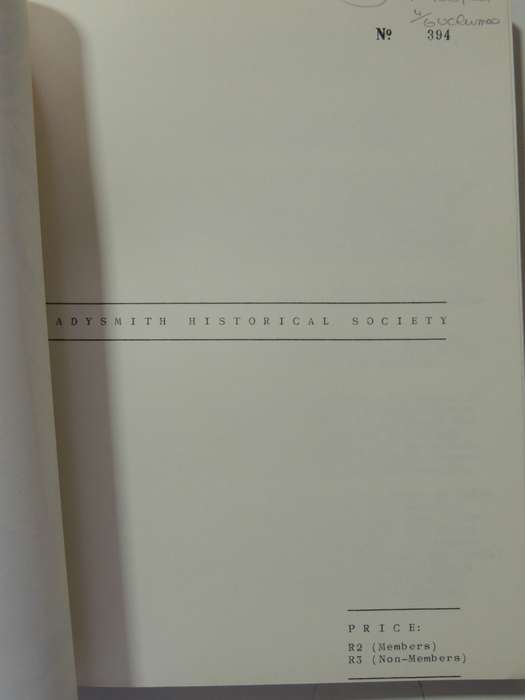 Diary Of The Siege Of Ladysmith 6 Vols: The Ladysmith Historical Society - various