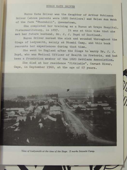 Diary Of The Siege Of Ladysmith 6 Vols: The Ladysmith Historical Society - various