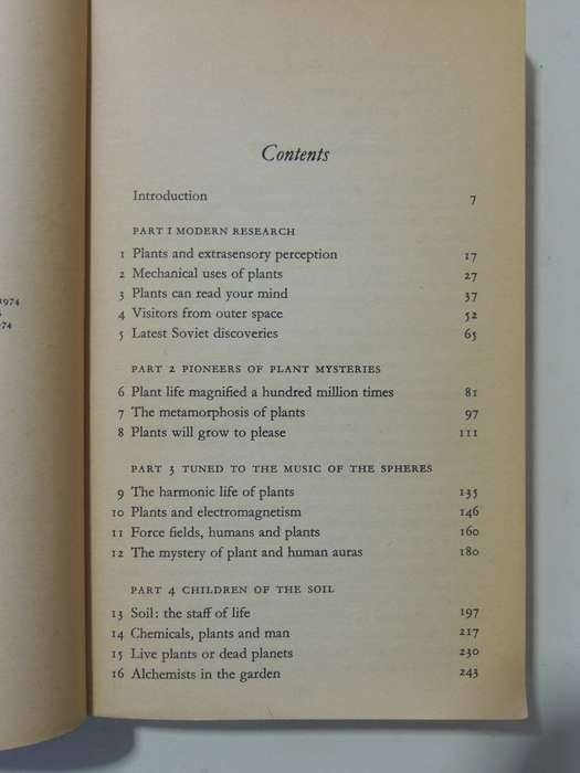 The Secret Life Of Plants - Peter Tompkins & Christopher