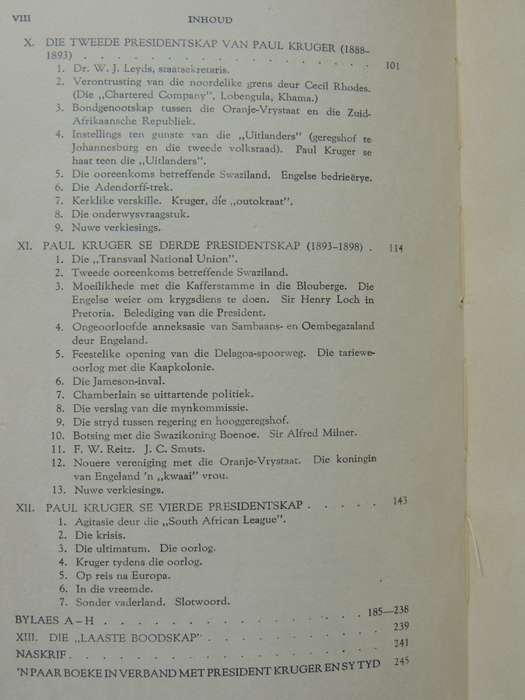 Die Gedenkskrifte Van Paul Kruger - H.C. Bredell & Piet Grobler