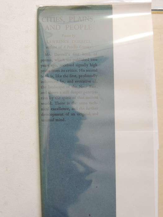 Cities, Plains And People (1st Edition 1946)- Lawrence Durrell