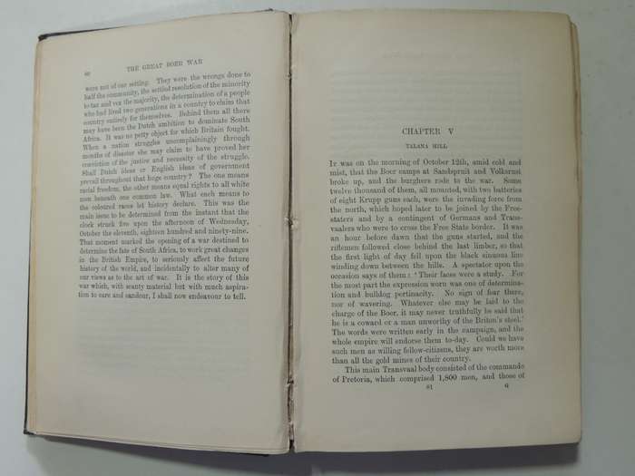 The Great Boer War (1st Edition 6th Impression) - A Conan Doyle