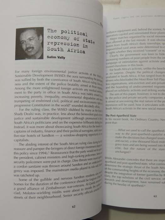 The Right To Dissent: Freedom Of Expression, Assembly And Demonstration In South Africa ed Simon Kim