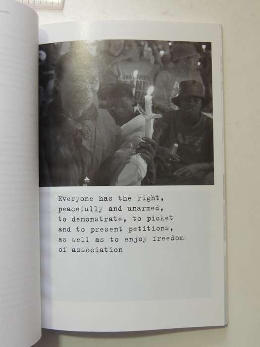 The Right To Dissent: Freedom Of Expression, Assembly And Demonstration In South Africa ed Simon Kim