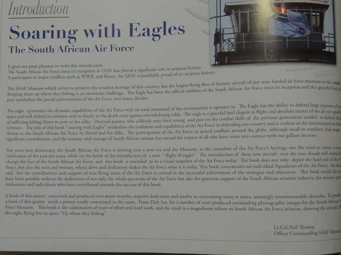 Soaring With Eagles: The South African Air Force- Frans Dely