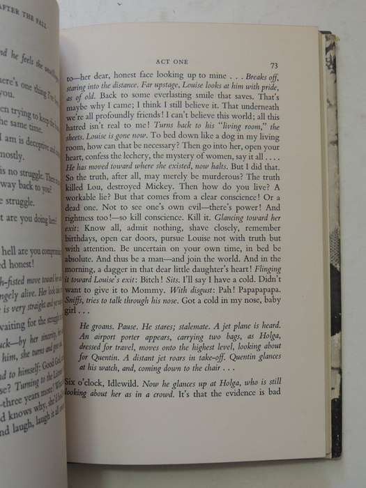 After The Fall  - Arthur Miller  (1st UK Edition)