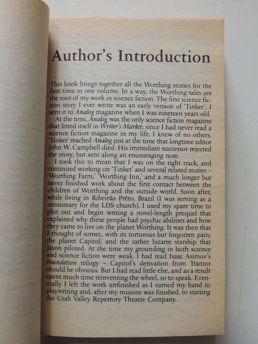 The Worthing Saga - Orson Scott Card