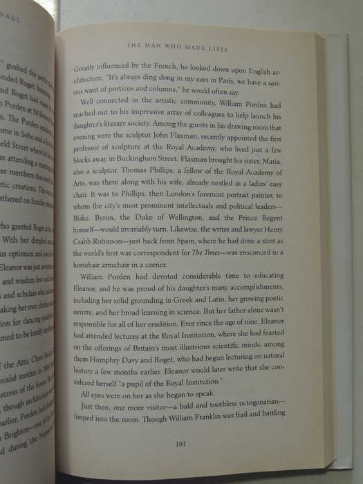 The Man Who Made Lists: Love, Death, Madness And The Creation Of Roget's Thesaurus - Joshua Kendal