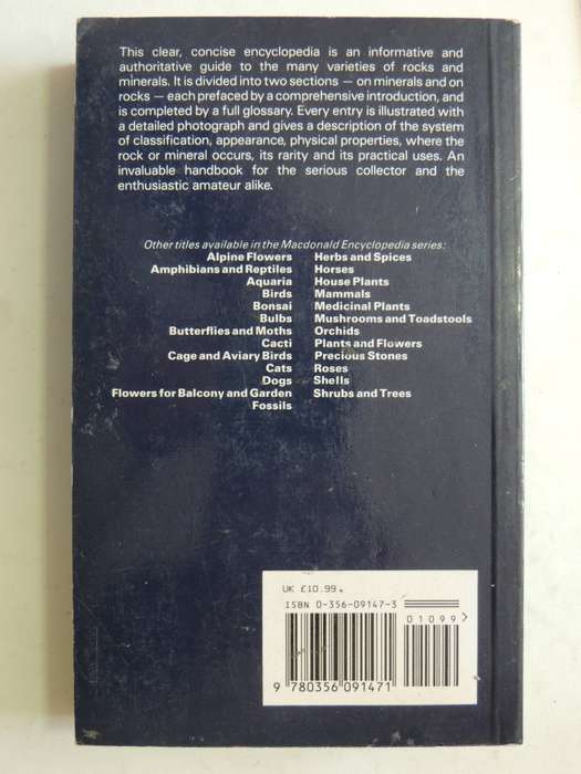 The Macdonald Encyclopedia Of Rocks And Minerals