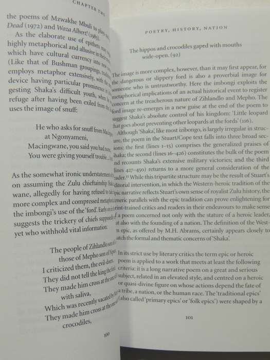 Voicing The Text: South African Oral Poetry And Performance - Duncan Brown