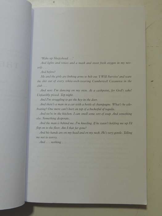 Sleepy Head - Mark Billingham     FIRST NOVEL, UNCORRECTED PROOF