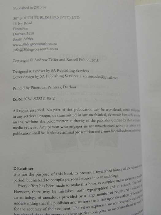 Chibaya Moyo - The Rhodesian African Rifles: An Anthology 1939-1981 Cpt. A Telfer & Cpt. R Fulton