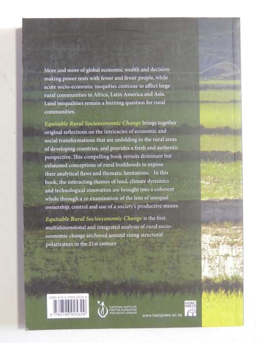 Equitable Rural Socioeconomic Change: Land, Climate Dynamics, Technological Innovation ed Peter Ja