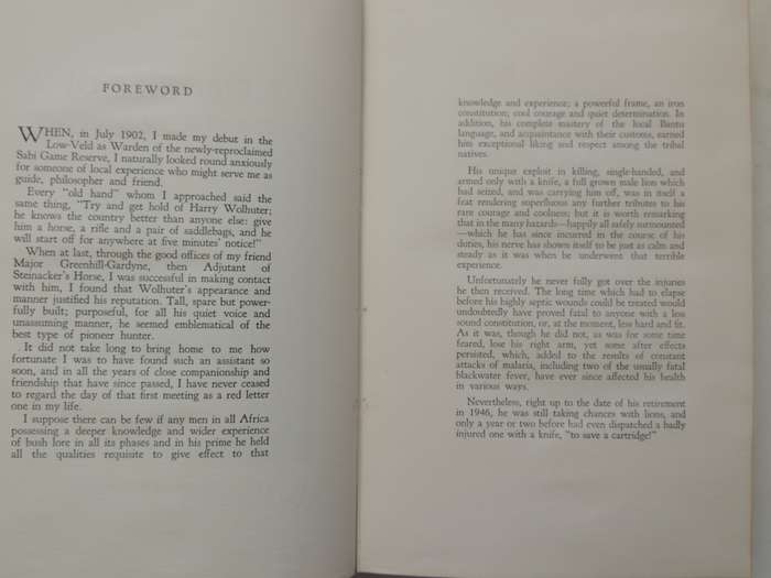 Memories Of A Game Ranger  - Harry Wolhuter  Subscribers Edition 270/400 Signed