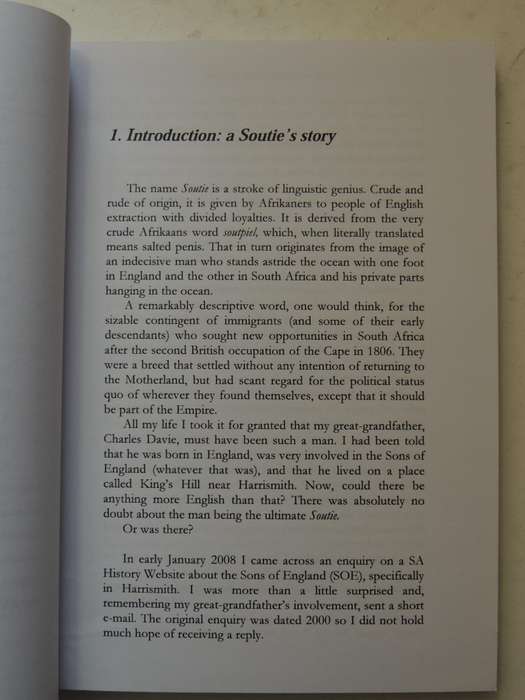 Son Of England, Man Of Africa: The Life And Times Of Charlie Davie And The Sons Of England In South