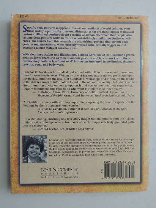 Ecstatic Body Postures: An Alternate Reality Workbook - Belinda Gore