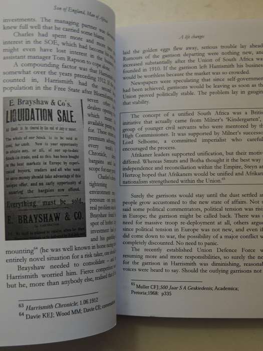 Son Of England, Man Of Africa: The Life And Times Of Charlie Davie And The Sons Of England In South