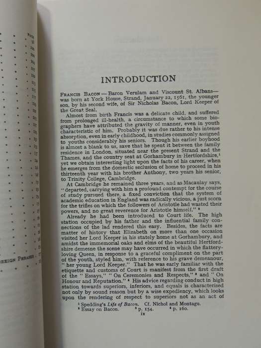 Complete Essays - Francis Bacon