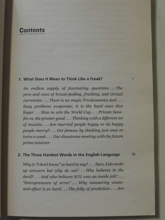Think Like A Freak - Secrets Of The Rogue Economist - Stephen D. Levitt & Stephen J. Dubner