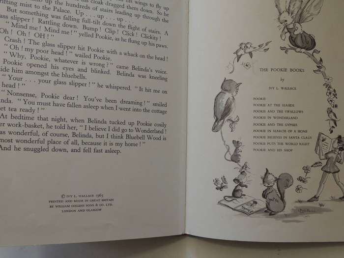 Pookie In Wonderland  - Ivy L. Wallace     (1963)