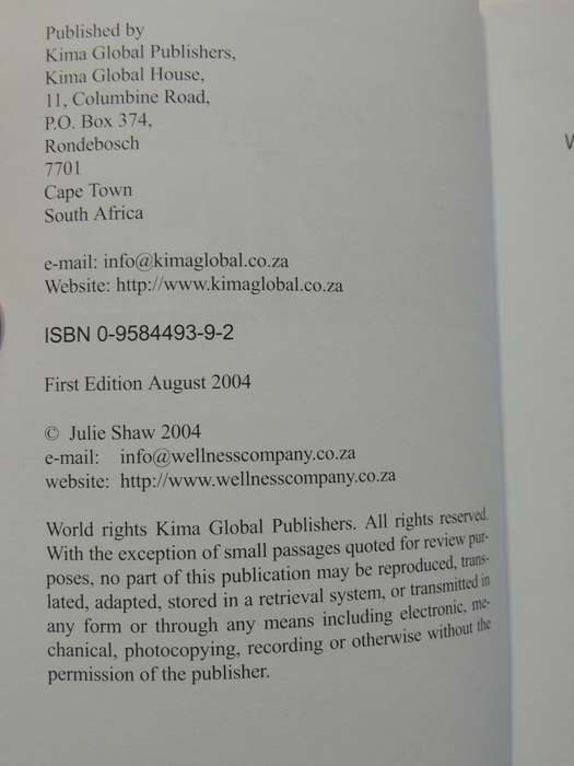 Icebergs In Africa: A Wellness Journey Through The Visible And The Invisible - Julie Shaw