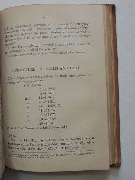 Epitome Of The Criminal Law Of The Cape Of Good Hope Specially Adapted For The Cape Police- BV Shaw