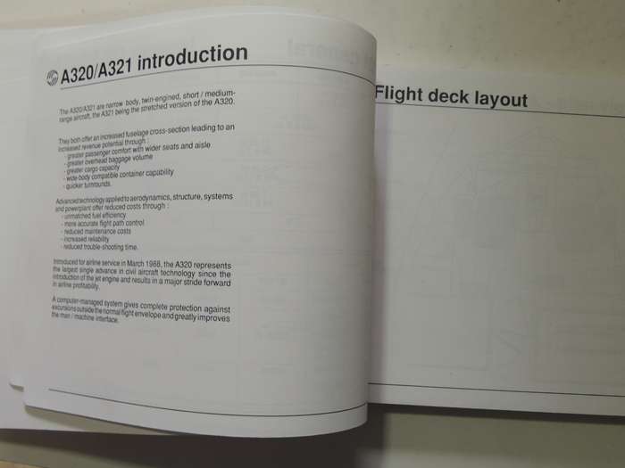 A320/A321 Flight Deck And Systems Briefing For Pilots - Airbus Industrie    Scarce!