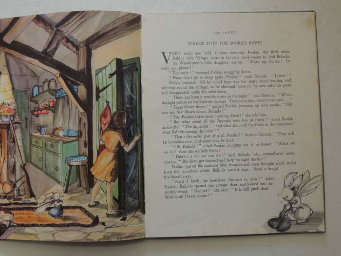 Pookie Puts The World Right - Ivy L. Wallace   (Reprint 1953)