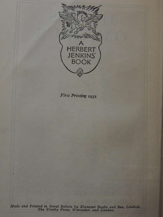 Jeeves Omnibus  - P.G. Wodehouse   1st Edition 1931
